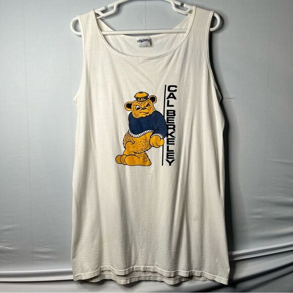 Vintage Velva SheenCal Berkeley Muscle Shirt Made In USA On Size Fits All - Picture 1 of 8